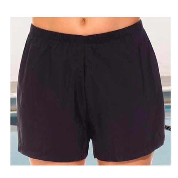 loose swim shorts